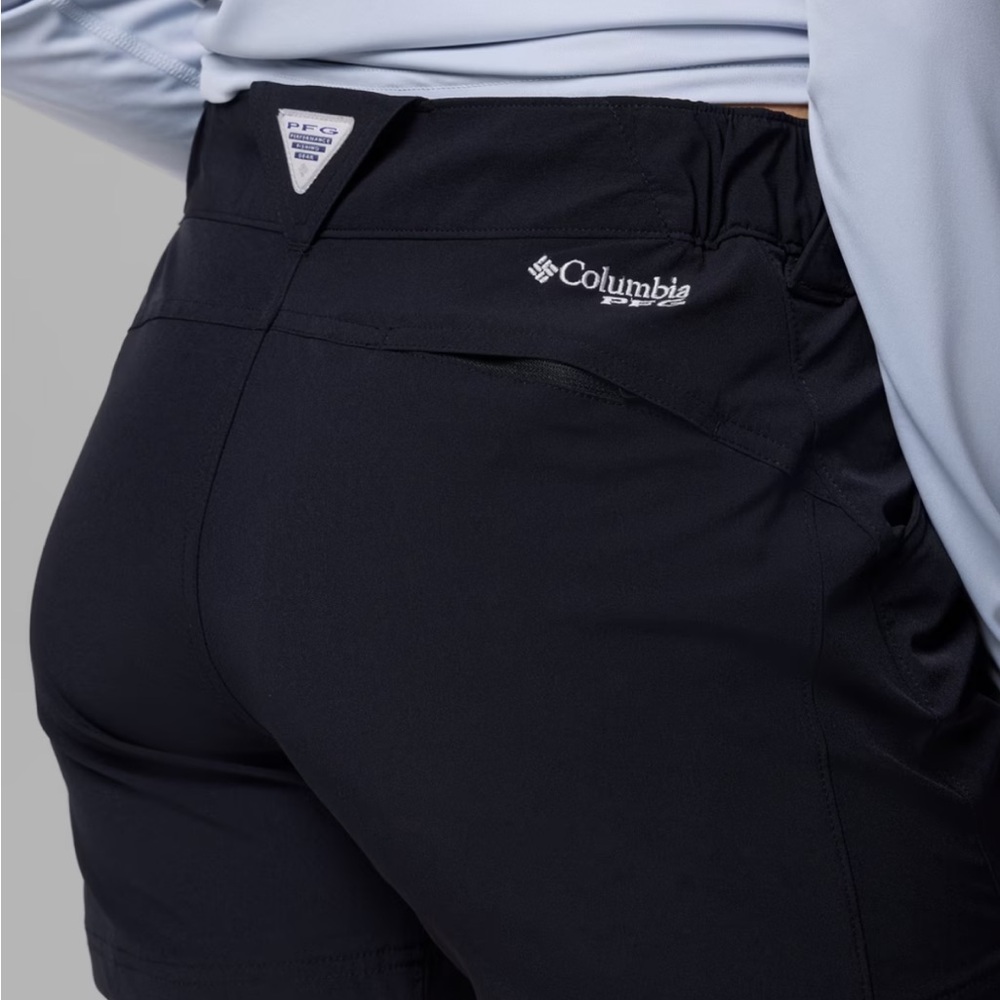 Columbia Women's Athletic Black Shorts Size 8